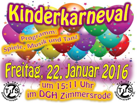 Kinderkarneval WEB